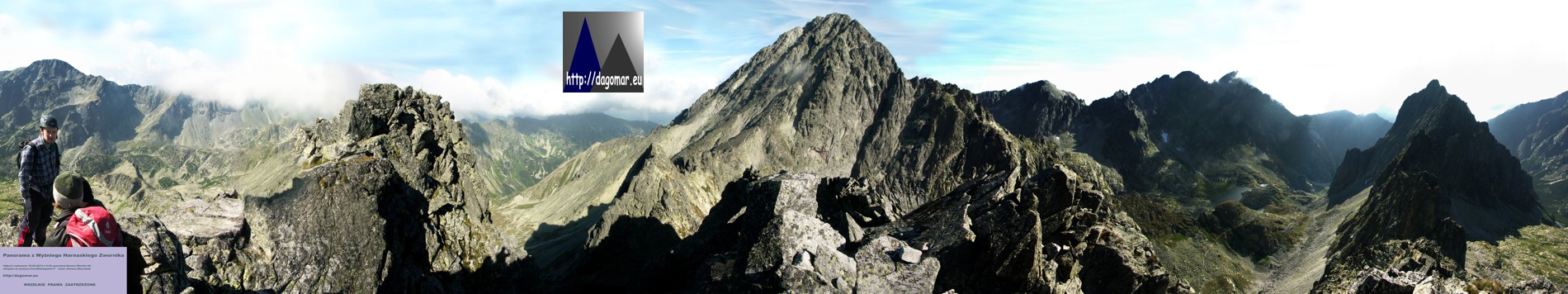 panorama z Harnaskiego Zwornika